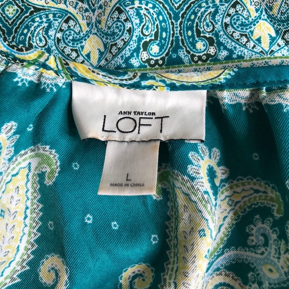 Ann Taylor Loft Short Sleeve Top - Picture 3 of 3